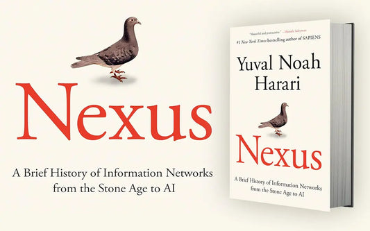 Dive Deep into the Past and Future with Yuval Noah Harari's "Nexus" at White Rain Book House