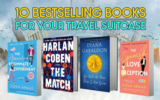 10 Bestselling Books For Your Travel Suitcase