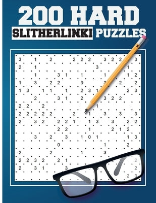 200 Hard Slitherlink Puzzles: Japanese Puzzles by Olesia, Ann