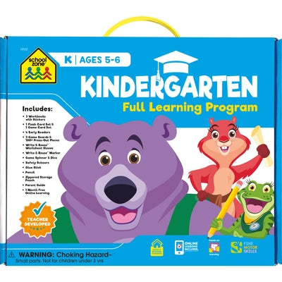 School Zone Kindergarten Full Learning Program by Zone, School