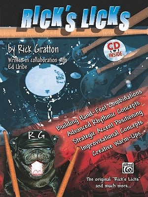 Rick's Licks: Book & CD [With CD] by Gratton, Rick