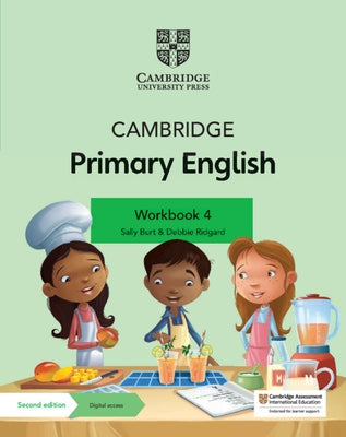 Cambridge Primary English Workbook 4 with Digital Access (1 Year) by Burt, Sally