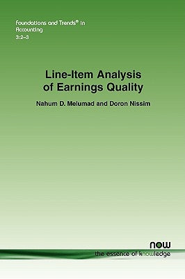 Line-Item Analysis of Earnings Quality by Melumad, Nahum D.