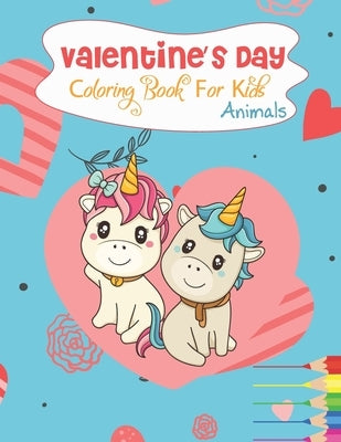 Valentines Days coloring books for kids by Fullerton