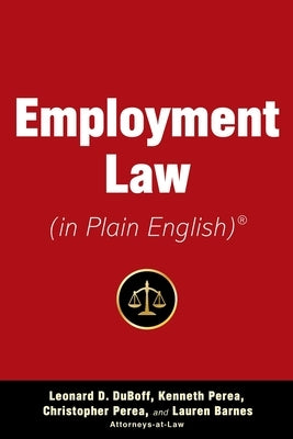 Employment Law (in Plain English) by DuBoff, Leonard D.