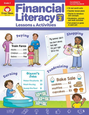 Financial Literacy Lessons and Activities, Grade 2 - Teacher Resource by Evan-Moor Corporation