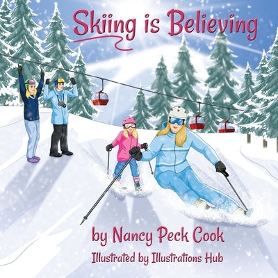 Skiing is Believing by Hub, Illustrations