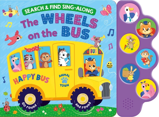 Search & Find: Wheels on the Bus (6-Button Sound Book) by Publishing, Kidsbooks