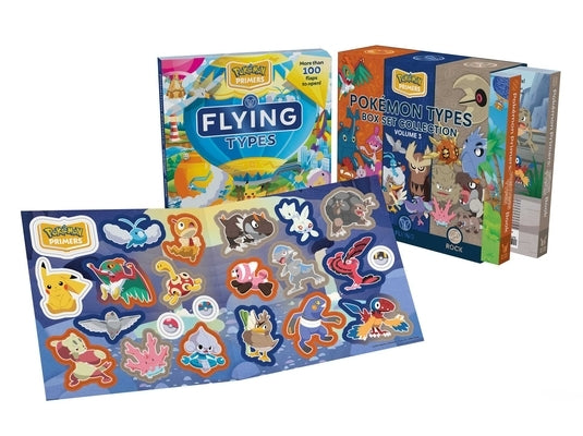 Pokémon Primers Type Box Set Collection, Volume 3: Fighting, Flying, Rock by Pikachu Press