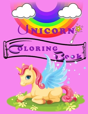 Unicorn Coloring Book: An Amazing unicorn coloring book contains 26 pages of an incredible unicorn designs, alphabets for girls ages 4-8 with by Star, Sketching