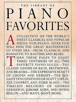 Library of Piano Favorites by Hal Leonard Corp