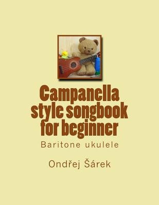 Campanella style songbook for beginner: Baritone ukulele by Sarek, Ondrej