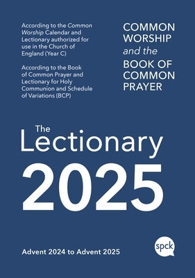 Common Worship Lectionary Spiral-Bound 2025 by Spck