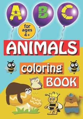 ABC Animals Coloring Book: Alphabet coloring book for kids ages 4-8, Fun Activities for Kids, Dover Coloring Books, Dot to Dot, Mazes, Preschool by Belbegra, Bachir