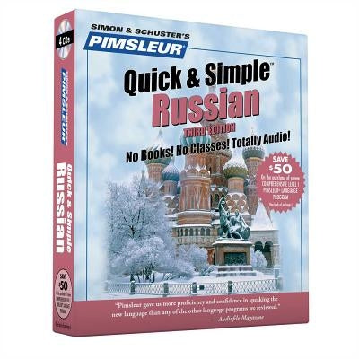 Pimsleur Russian Quick & Simple Course - Level 1 Lessons 1-8 CD: Learn to Speak and Understand Russian with Pimsleur Language Programs by Pimsleur