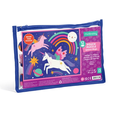 Unicorn Magic 12 Piece Pouch Puzzle by Mudpuppy