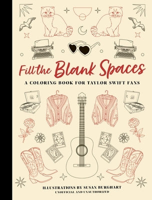 Fill the Blank Spaces: A Coloring Book for Taylor Swift Fans by Hippo!, Orange