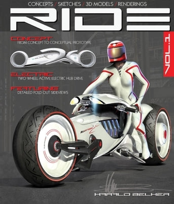 Ride: Futuristic Electric Motorcycle Concept by Belker, Harald