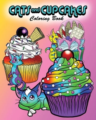 Cats and Cupcakes: Coloring Book by Davis, Justin