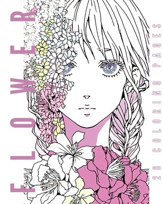 Flower Portraits (Coloring Book): 28 Coloring Pages by Soda, Galactic