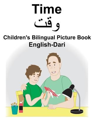 English-Dari Time Children's Bilingual Picture Book by Carlson, Suzanne