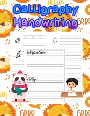 Calligraphy Handwriting: handwriting tracing workbook-handwriting practice paper for kids-handwriting practice sheets by Publishing, Bestpapaya