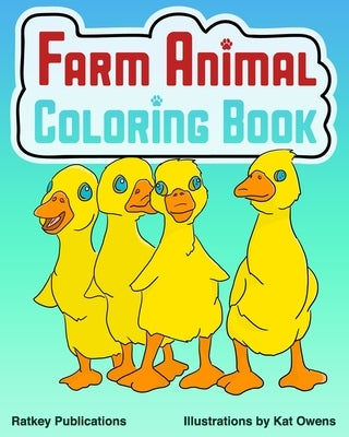 Farm Animal Coloring Book by Owens, Kat