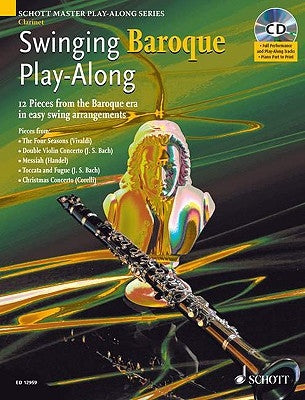 Swinging Baroque Play-Along for Clarinet [With CD (Audio)] by L'Estrange Alexander