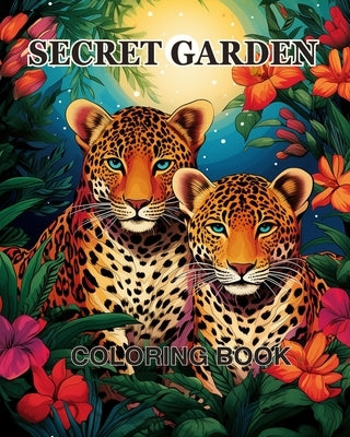 Secret Garden Coloring Book: An Adult Coloring Book Featuring Magical Garden Scenes, Adorable by Huntelar, James