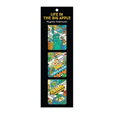 Life in the Big Apple Magnetic Bookmarks by Galison