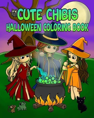 Cute Chibis: Halloween Coloring Book by Bogue, Bambi