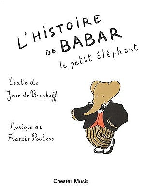 L'Histoire Du Babar by Poulenc, Francis