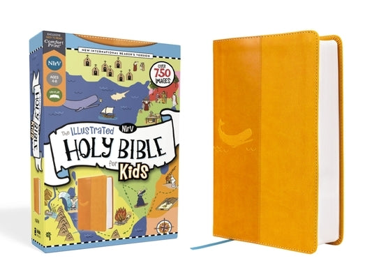 Nirv, the Illustrated Holy Bible for Kids, Leathersoft, Yellow, Full Color, Comfort Print: Over 750 Images by Zondervan