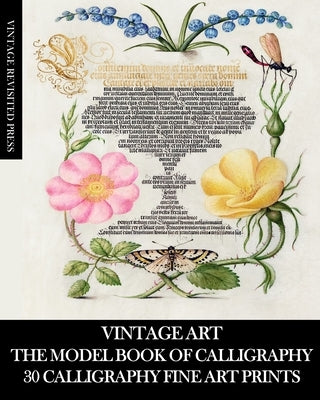 Vintage Art: The Model Book of Calligraphy: 30 Calligraphy Fine Art Prints by Press, Vintage Revisited