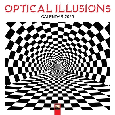 Optical Illusions Wall Calendar 2025 (Art Calendar) by Flame Tree Studio