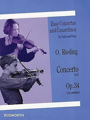 Concerto in G, Op. 34: (1st Position) by Rieding, Oscar