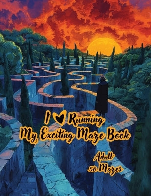 Maze Puzzles for Adults, Seniors & Teens: 4 Difficulty Levels from Beginner to Advanced Pages with Calming Backgrounds by Balci, Reyhan