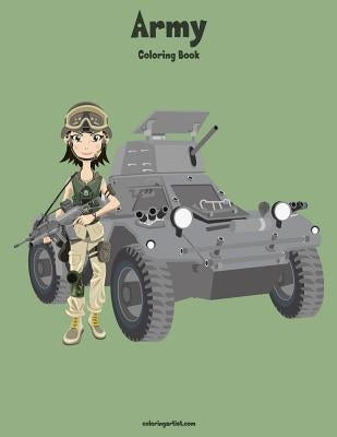 Army Coloring Book 1 by Snels, Nick