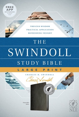 The Swindoll Study Bible NLT, Large Print by Swindoll, Charles R.