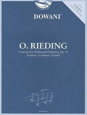 Oskar Rieding: Concerto for Violin and Orchestra, Op. 35 B Minor [With CD (Audio)] by Rieding, Oscar