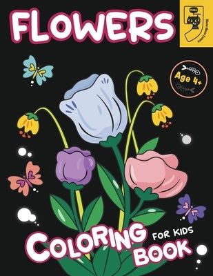 Flower Coloring Book for Kids: Discover Playful Flowers in Easy, Cute Designs - Perfect for Boys and Girls by Meow Meow Camma