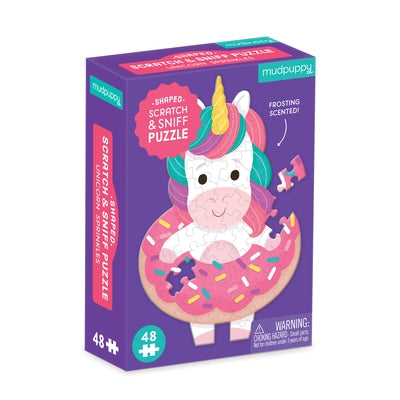 Unicorn Sprinkles 48 Piece Mini Scratch & Sniff Puzzle by Mudpuppy