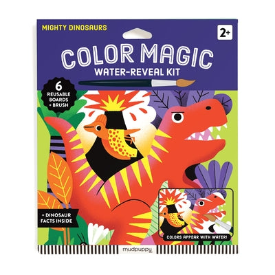 Color Magic Water Mighty Dinosaurs by Galison