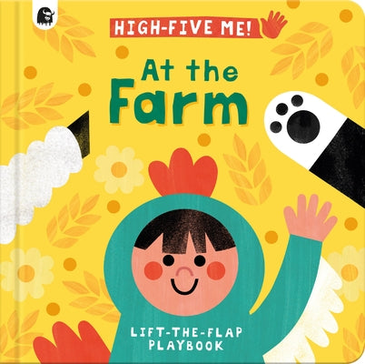 At the Farm: A Lift-The-Flap Playbook by Hitchman, Jess