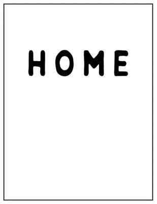 Home: Home Black and white Decorative Book - Perfect for Coffee Tables, End Tables, Bookshelves, Interior Design & Home Stag by Interior Styling, Contemporary