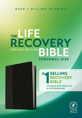 NLT Life Recovery Bible, Second Edition, Personal Size (Leatherlike, Black/Onyx) by Arterburn, Stephen