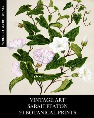 Vintage Art: Sarah Featon 20 Botanical Prints by Press, Vintage Revisited