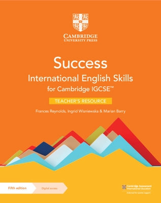 Success International English Skills for Cambridge Igcse(tm) Teacher's Resource with Digital Access by Reynolds, Frances