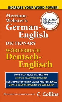 Merriam-Webster's German-English Dictionary by Merriam-Webster