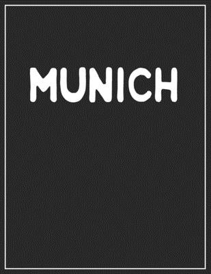 Munich: Black and white Decorative Book - Perfect for Coffee Tables, End Tables, Bookshelves, Interior Design & Home Staging A by Interior Styling, Contemporary